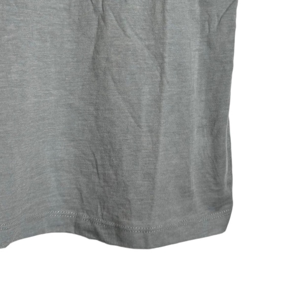 Chaser Heather Light Gray Short Sleeve Crew Neck T-shirt Sample Tag Medium M - Picture 8 of 15